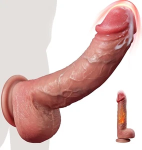 Telescopic Realistic Thrusting Dildo Vibrator Sex Toys for Women Remote Control - Picture 1 of 7
