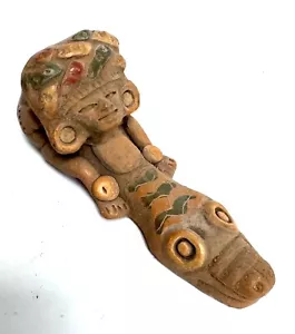 Pipe serpent phallus serpent style maya aztèque Inca précolombien (2) - Imagen 1 de 3