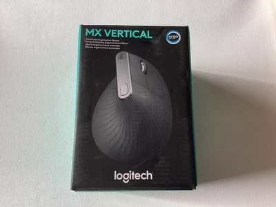 Logitech MX Vertical Kabellose Ergonomisch Maus - Grafit - Bild 1 von 4
