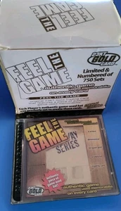 2000 Feel The Game 23KT Gold Subway Series Game Bat New York RARE JETER PIAZZA - Picture 1 of 4