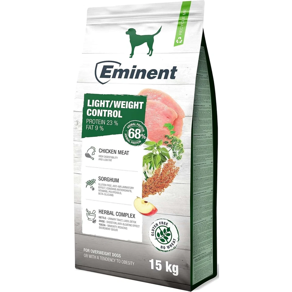 Eminent Light/Weight Control 15kg glutenfreies Trockenfutter | bei Übergewicht - Bild 1 von 1