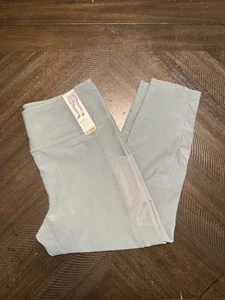 Mondetta Performance+Luxury Light Green Leggings Women's Size Large - Picture 1 of 7