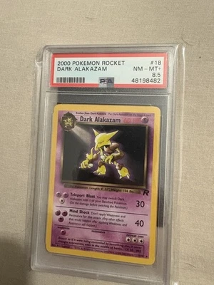 2000 Pokémon Rocket Dark Alakazam 8.5 - Image 1 of 2