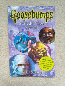 Goosebumps Scaredy Caps Special R. L. Stine Book 1996 90s  - Picture 1 of 7