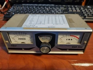 Rosmetro Wattmetro Osker SWR-200 Made inJapan - Zdjęcie 1 z 7