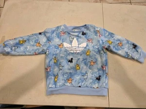 ADIDAS ORIGINALS Sweater 'Adidas x Disney' in Light Blue - Picture 1 of 3