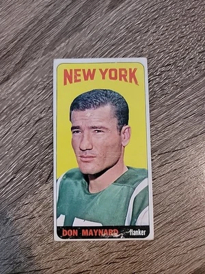 1965 Topps Don Maynard #121 New York Jets - Image 1 of 4