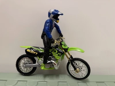 Modellino giocattolo Road Champs MXS Mad Mike Jones Freestyle Motocross Dirtbike 2000 raro - Immagine 1 di 4