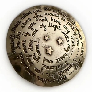 Broche prendedor A Story Margie Lombard de colección raro firmado 14K y plata esterlina 2000 - Imagen 1 de 6