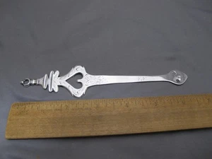 UNUSUAL Antique FRENCH 800 Silver WHATZIT-Engraved-1819-1838 Marks-Well Worn - Bild 1 von 7