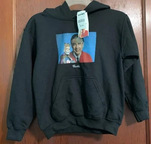 NWT Mister Rogers Neighborhood Primitive Skateboarding Hoodie Sweatshirt Youth S - Picture 1 of 7