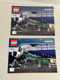 LEGO Emerald Night Train 10194 Instruction Manuals