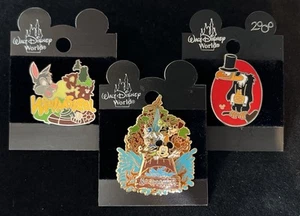 Disney Parks Splash Mountain Pin 2002 Set Of 3 Brer Rabbit New AUTHENTIC! - Picture 1 of 5