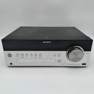 Sony CMT-SBT100 CD Receiver Bluetooth Audio System No Remote No Speakers Tested - Picture 1 of 9