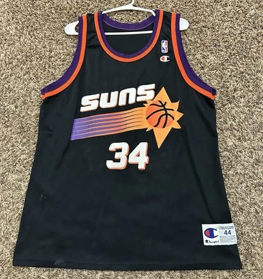 Vintage Phoenix Suns Charles Barkley #34 Jersey NBA Basketball Size 44 Large - Image 1 of 4