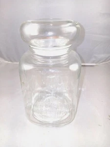 Vintage Glass Canister With Lid - Picture 1 of 9