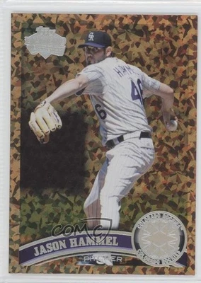 2011 Topps Coñac Diamante Aniversario Jason Hammel #642 Foto 1 de 2