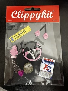Clippykit Self Adhesive Hand Made Fabric Travel Car Driving Scrapbooking Craft - Picture 1 of 5