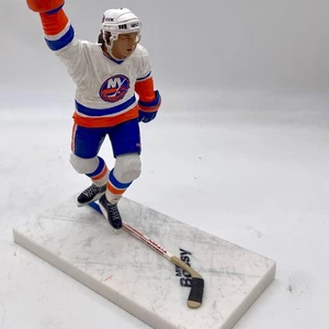 McFarlane NHL New York Islanders Mike Bossy Home figura blanca suelta - Imagen 1 de 4
