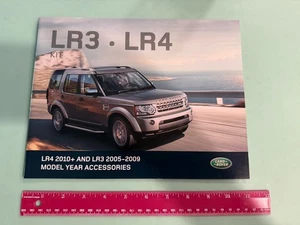 LAND ROVER LR3 2005-2009 & LR4 2010 plus - Model Year Accessories 2010 Pamphlet - Picture 1 of 9