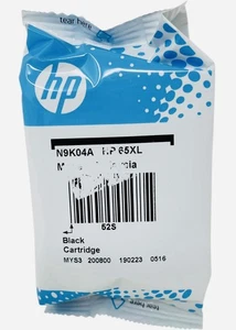 Cartuccia inchiostro nero originale HP 65XL nuova sigillata - Foto 1 di 1