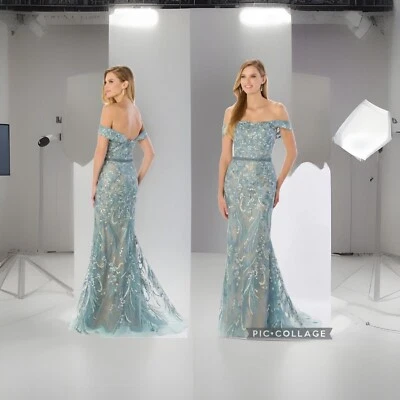 Vestido de Noche Mon Cheri Montage M2230 ~GARANTÍA DE PRECIO MÁS BAJO~ NUEVO Auténtico Foto 1 de 4