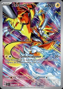 Pokemon Stellarkrone Zeraora 151/142 Near Mint deutsch - Picture 1 of 2