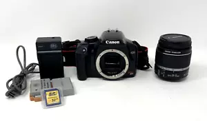 Cannon EOS Rebel XSI 450D w/55mm Image Stabilizer Lens/SD Card & More! - TESTED! - Picture 1 of 12
