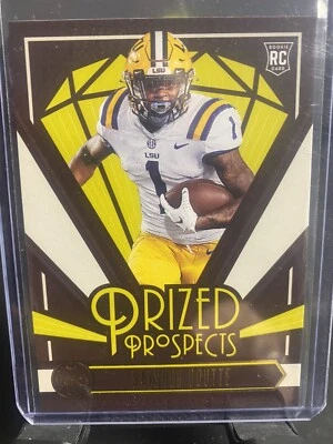 2023 Panini Legacy Football #PP-14 Kayshon Boutte Prized Prospects RC (Patriots) - Image 1 of 2