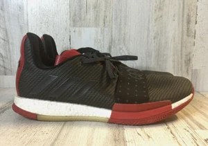 Adidas James Harden Vol. 3 Shoes Men's Black Red White AQ0034 Basketball 11.5 - Picture 1 of 7