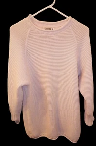Maglione donna vintage Andrew Spencer maglia pesante rosa taglia media ottime condizioni - Foto 1 di 3