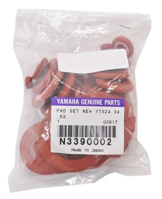 Yamaha N3390002 tenor sax pad set. Genuine parts YTS-280, 380, 475, 62etc. FedEx - Image 1 of 3