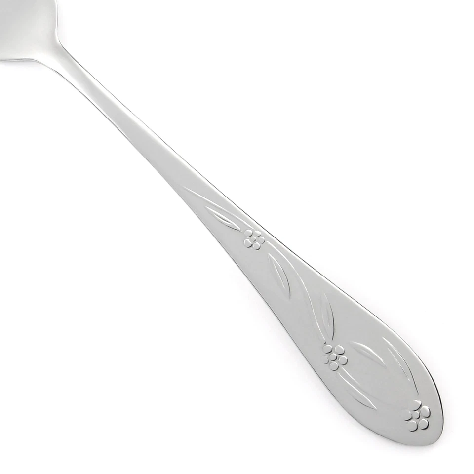 temp-tations OLD WORLD FLORAL Stainless Round Tip Silverware CHOICE Flatware - Image 1 of 1