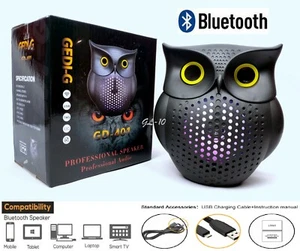 Tragbarer drahtloser Bluetooth Lautsprecher wiederaufladbare LED Party HiFi Bass USB Fernbedienung - Bild 1 von 61