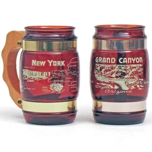 Tazas vintage SIESTA WARE GRAND CANYON Y NUEVA YORK - Imagen 1 de 12