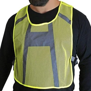 High Visibility Reflective Safety Vest Hi-Vis Jacket for Running Cycling Night U - Picture 1 of 3
