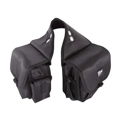 Alforja Cashel Quality Deluxe Horse, bolsillos acolchados negra Foto 1 de 2