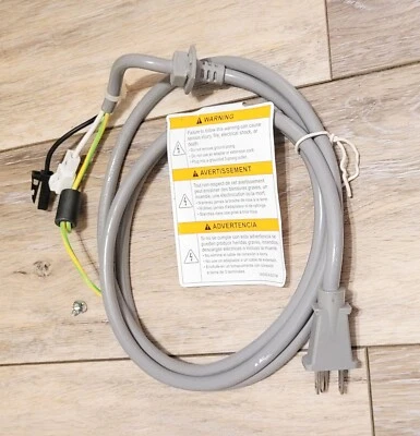 OEM LG Parts Washer Power Cord Plug LG WD Series SideKick Pedestal Washer - Image 1 of 4