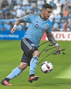 Dom Dwyer Sporting Kansas City signed Autogramm 8x10 Foto COA mit Proof.. - Bild 1 von 2