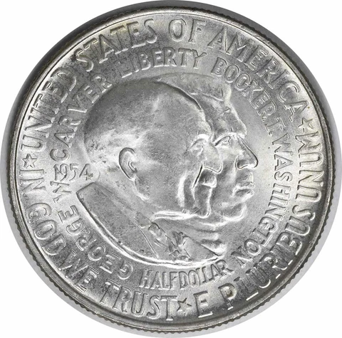 W. Carver Set 1954-PDS Choice BU Uncertified #1121 Cover