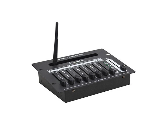 Mini dj lighting console desk 24CH Battery&Wireless Controller for Stage party - Image 1 of 3