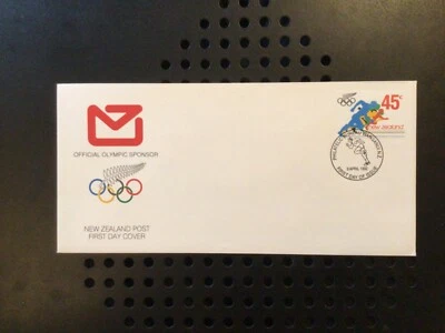 New Zealand FDC 1992- Olympic Games - Image 1 of 2