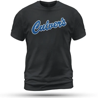 Camiseta Culvers Fast Food Restaurant Logo Divertida Talla S-5XL Hecha en EE. UU. Foto 1 de 2