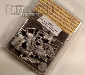 Crusader Miniatures DAI006 - Irish Noble Warriors with Sword & Shield - SAGA - Picture 1 of 2