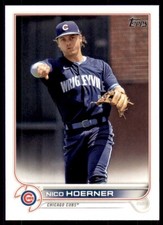 2022 Series 2 Base #490 Nico Hoerner Chicago Cubs