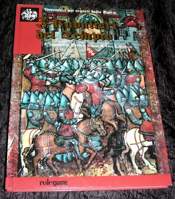 Lot I CAVALIERI DEL TEMPIO JdR (italien) Edizioni E. Elle 1990. - Photo 1/2