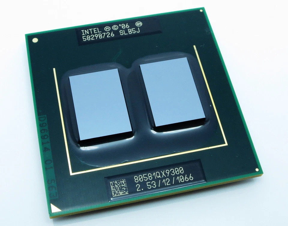 Intel Core 2 Extreme Mobile QX9300 QS 2.53Ghz 12MB 1066FSB SLB5J CPU Processor  - Image 1 of 1