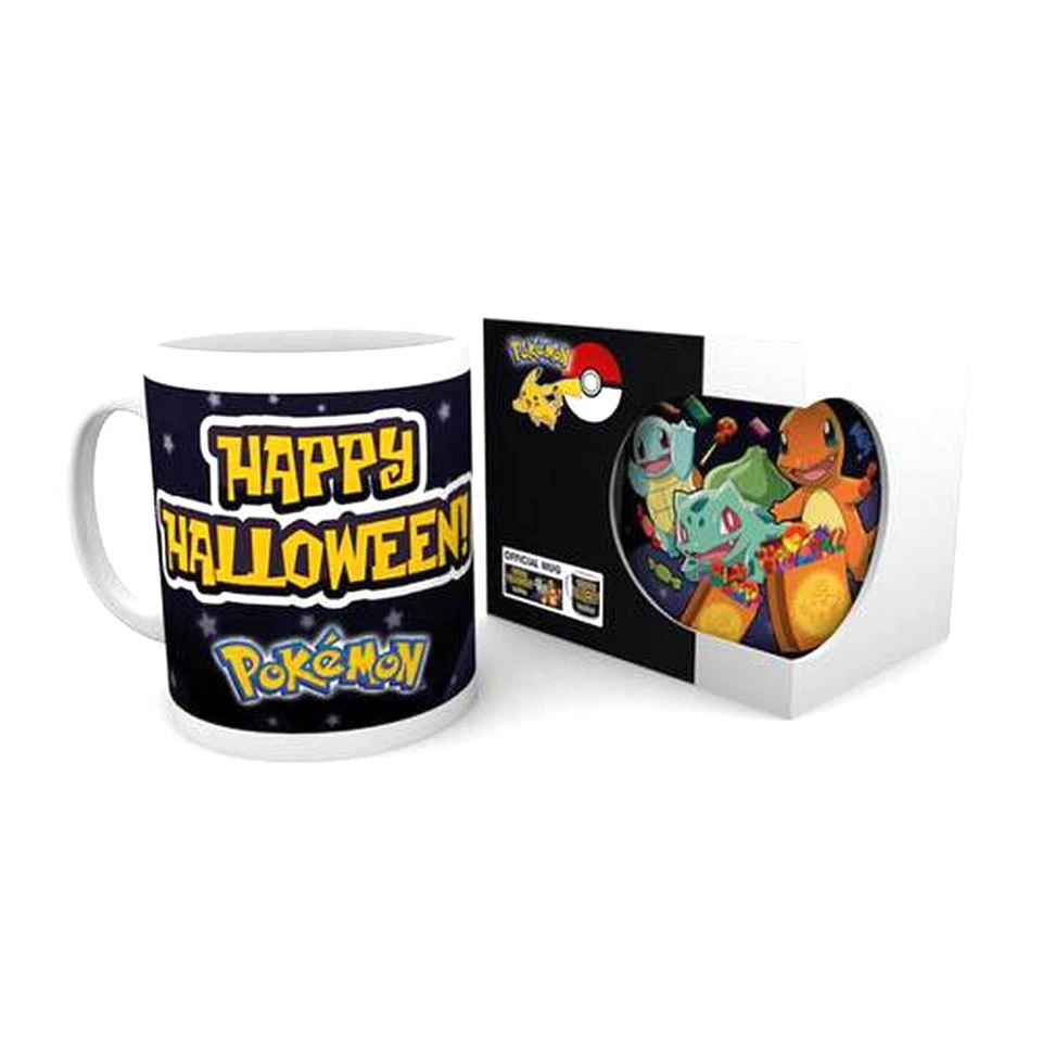 Pokemon Keramik Tasse "Happy Halloween" Kaffee Becher - Bild 1 von 1