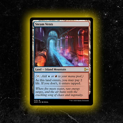Steam Vents - Custom Magic: The Gathering Card - High-Quality - Image 1 of 4