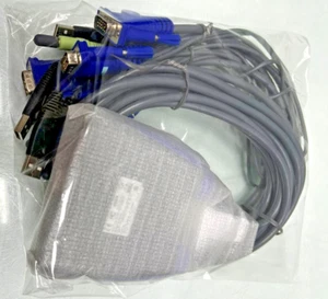 ATEN CS-64U KVM switch Black - Picture 1 of 6